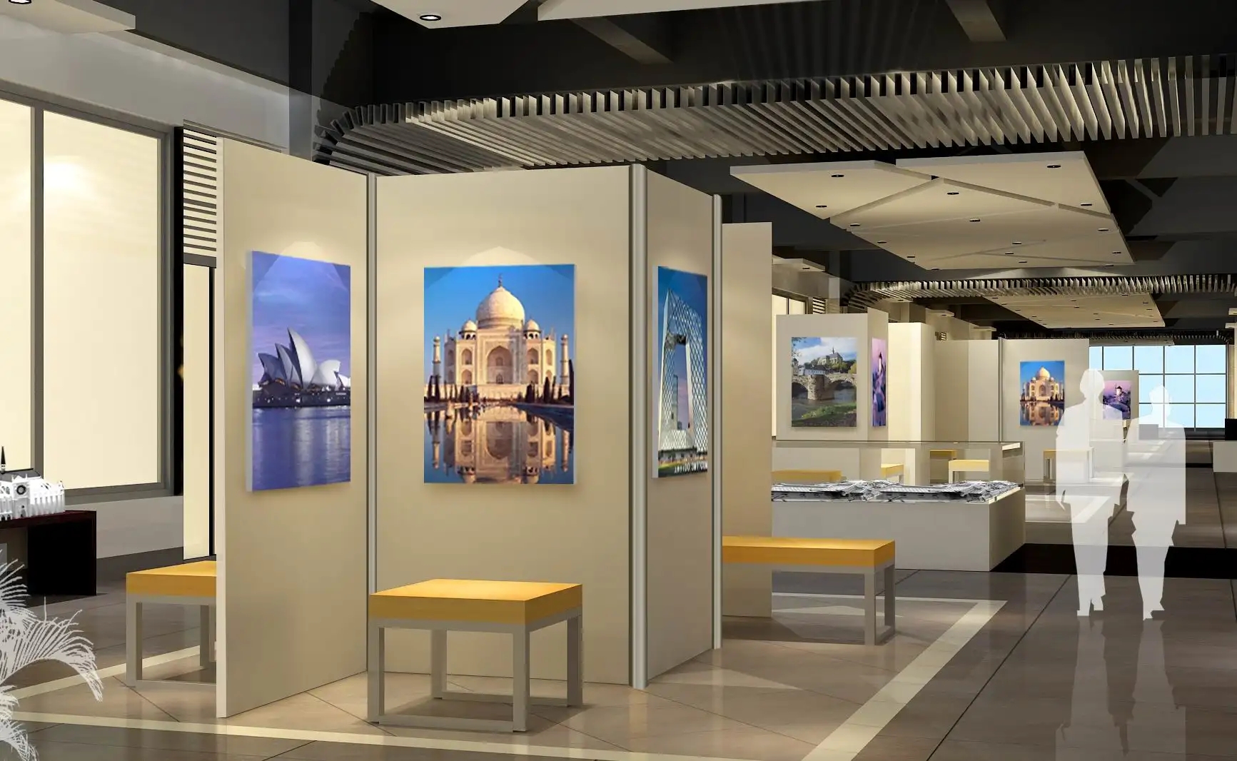 展廳設(shè)計 ， 展廳 ， 鑫時空