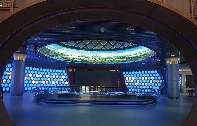 展廳設(shè)計(jì) ，展廳 ，鑫時(shí)空