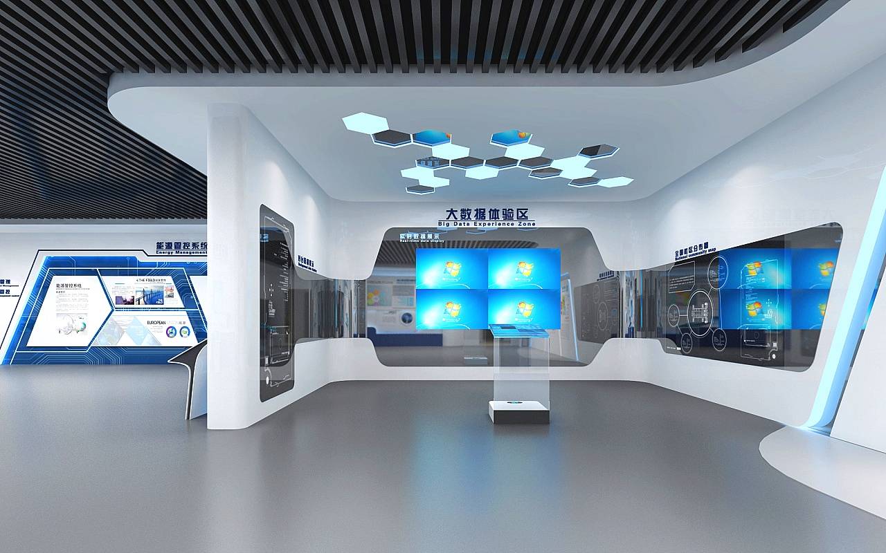 展廳設(shè)計(jì) ，展廳 ，鑫時(shí)空