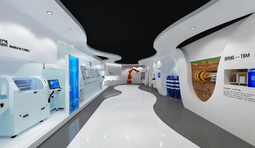 展廳設(shè)計(jì) ，展廳 ，鑫時(shí)空